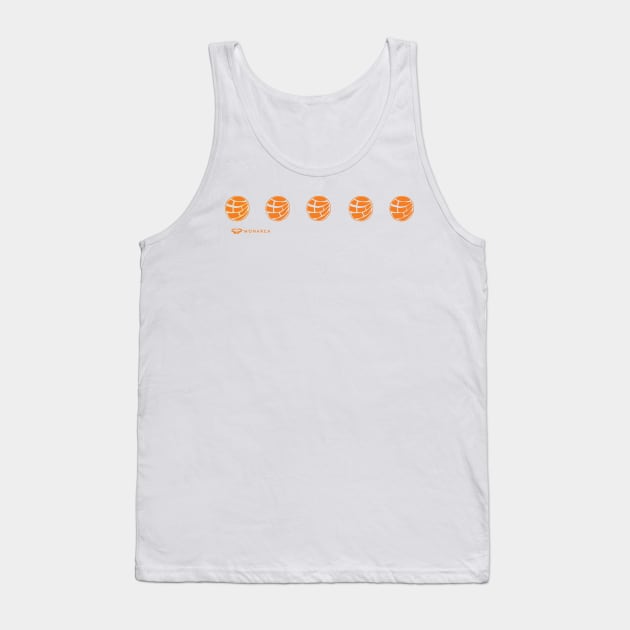 Orange Concha Tank Top by La Monarca Bakery